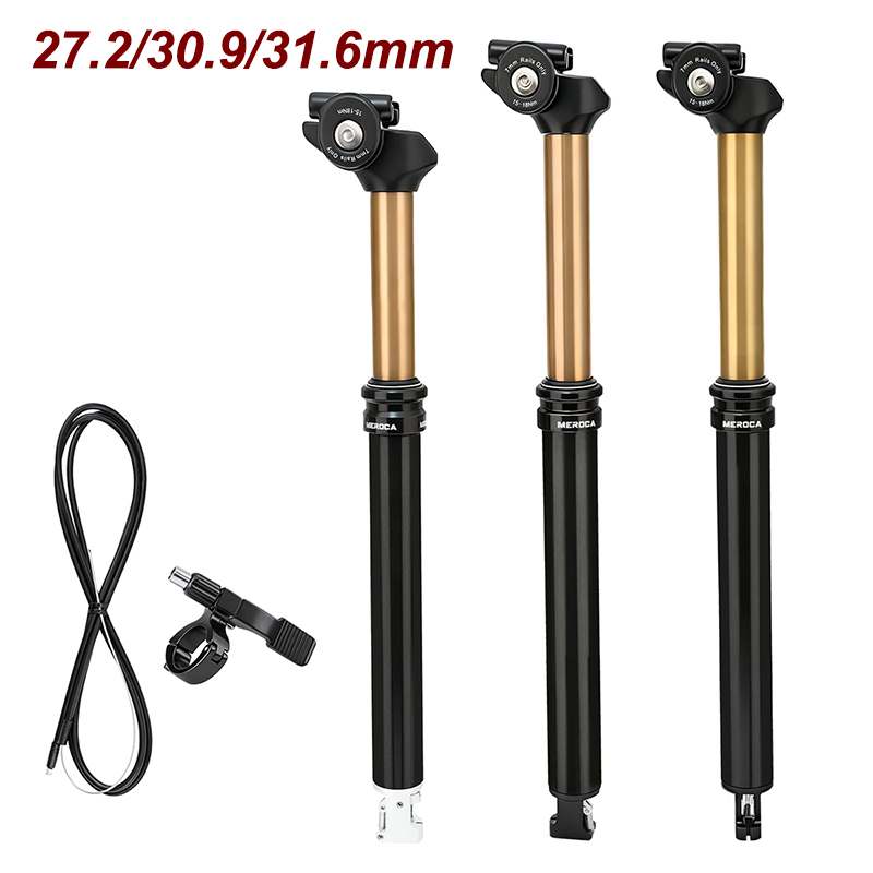 Dropper Post Remote - Dahili Yollu Alüminyum Alaşımlı Ayarlanabilir Dağ