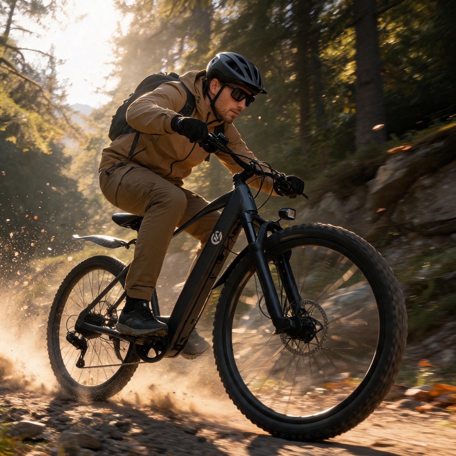 Mountain Biking Overalls - Elektrikli Dağ Bisikleti, Tam Süspansiyon, 500W