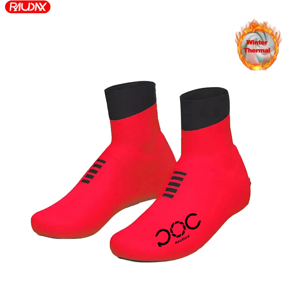 Mountain Biking Shoes - RAUDAX-Yol Bisikleti için Sıcak Ayakkabı Kılıfı,