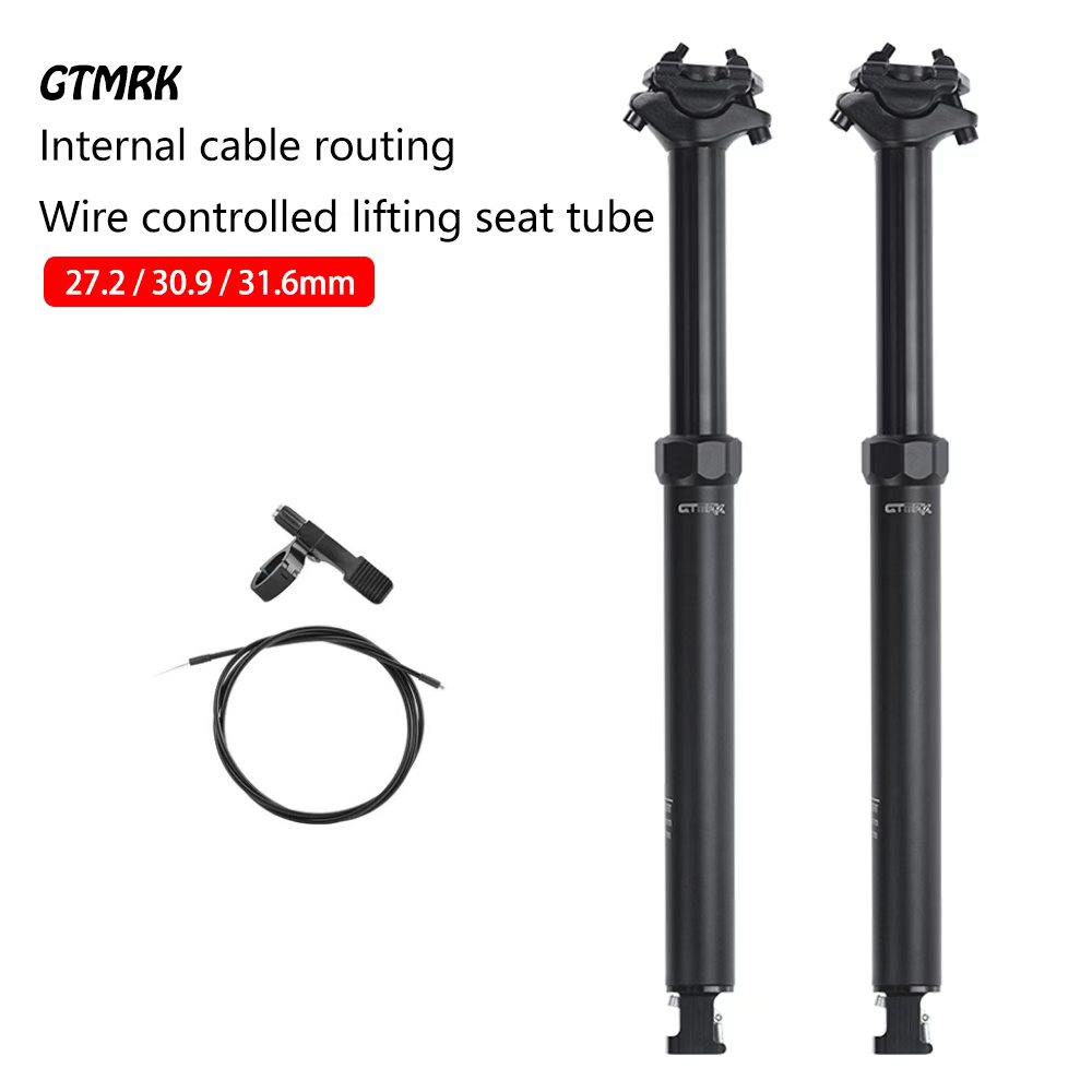 Dropper Post Remote - GTMRK Bisiklet Sele Borusu 27.2/30.9/31.6x425mm İçten