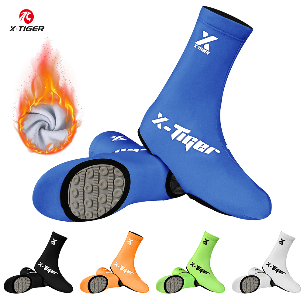 Mountain Biking Shoes - X-TIGER Kış Bisiklet Ayakkabı Kılıfı Termal